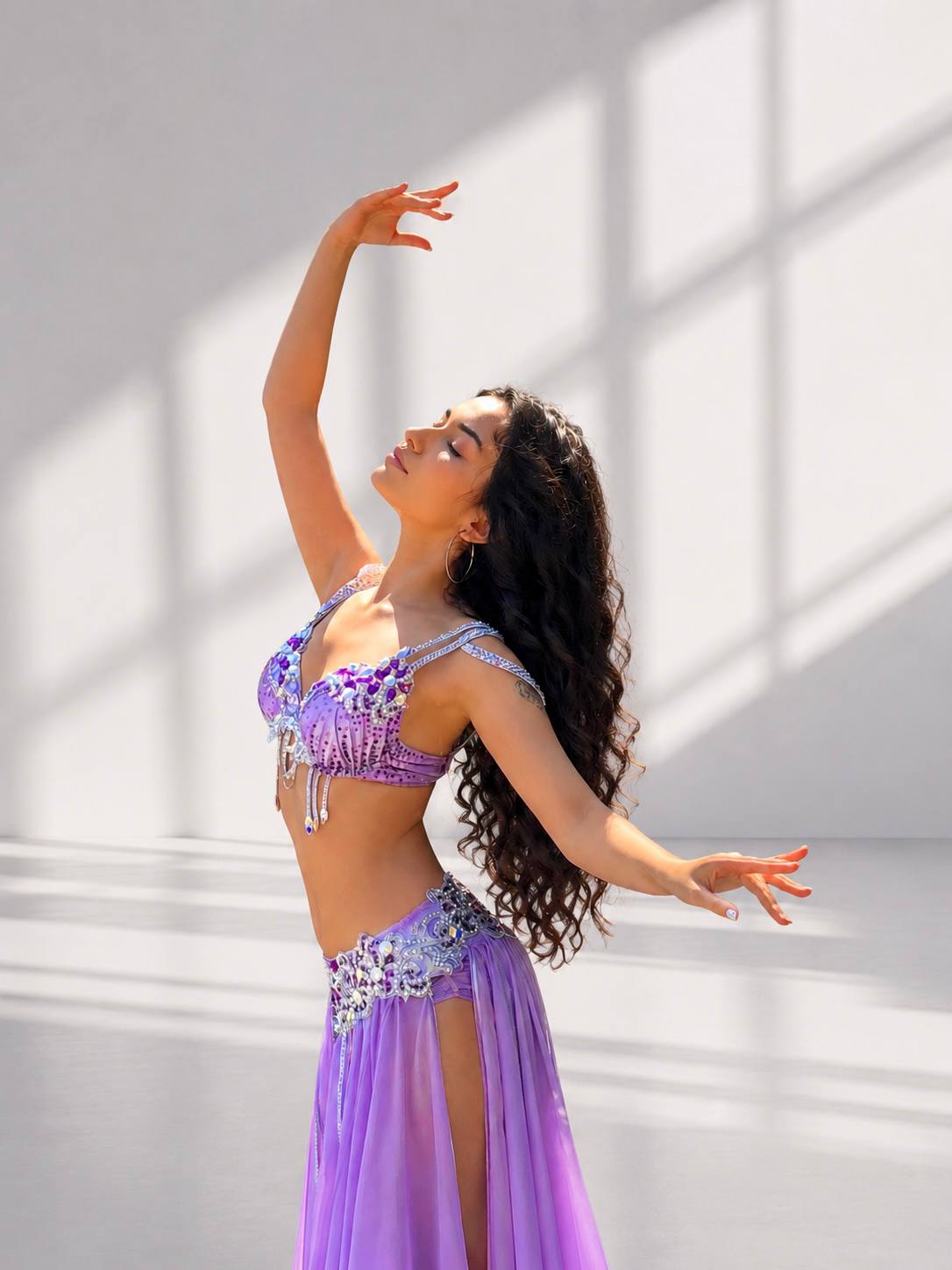 Lola belly dancer portrait